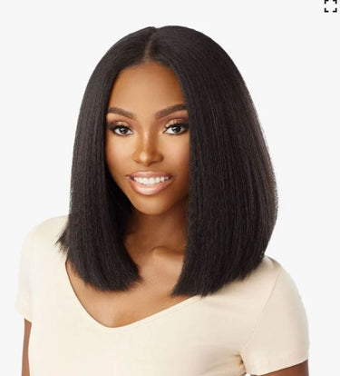 SENSATIONNEL Curls Kinks & Co. Kinky Edges 13x6 Lace Wig Kinky Bob 14